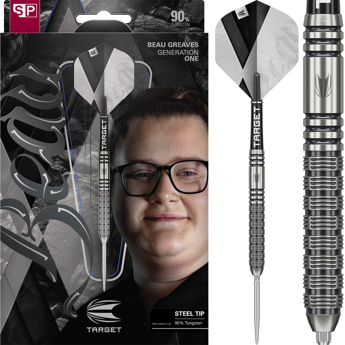 Target Darts Beau Greaves G1 SP Steel Tip Darts