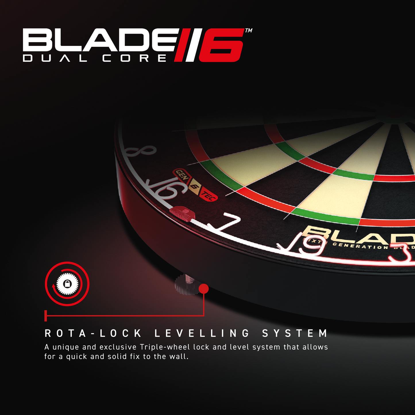 Winmau Blade 6 Dual Core Professional Dartboard