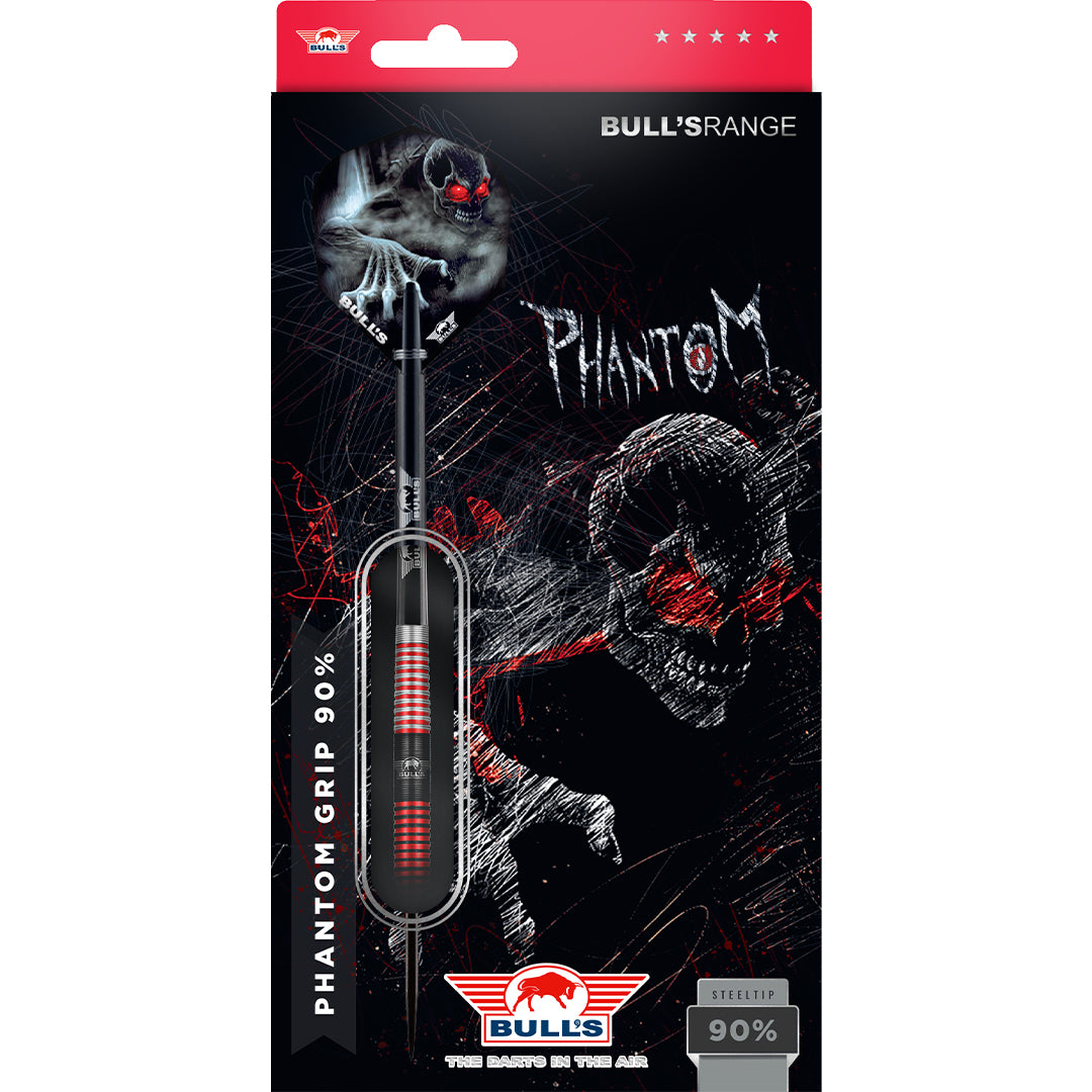 Bull's NL Phantom Grip 90% Tungsten Steel Tip Darts