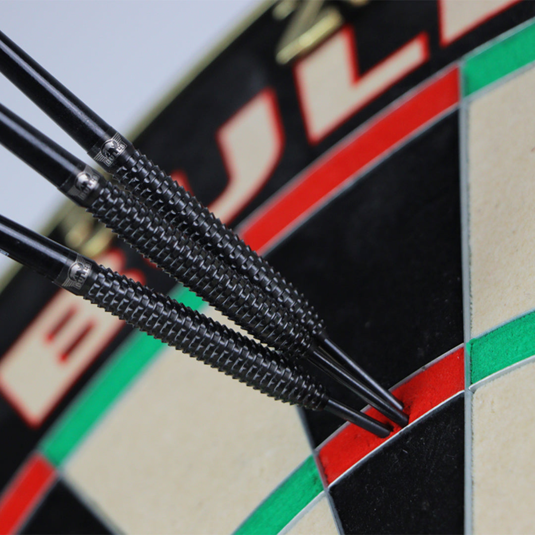 Bull's NL Shark Pro Black 90% Tungsten Steel Tip Darts