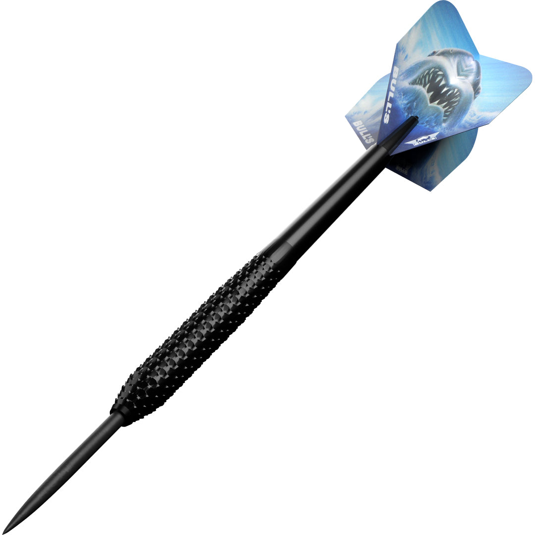 Bull's NL Shark Pro Black 90% Tungsten Steel Tip Darts