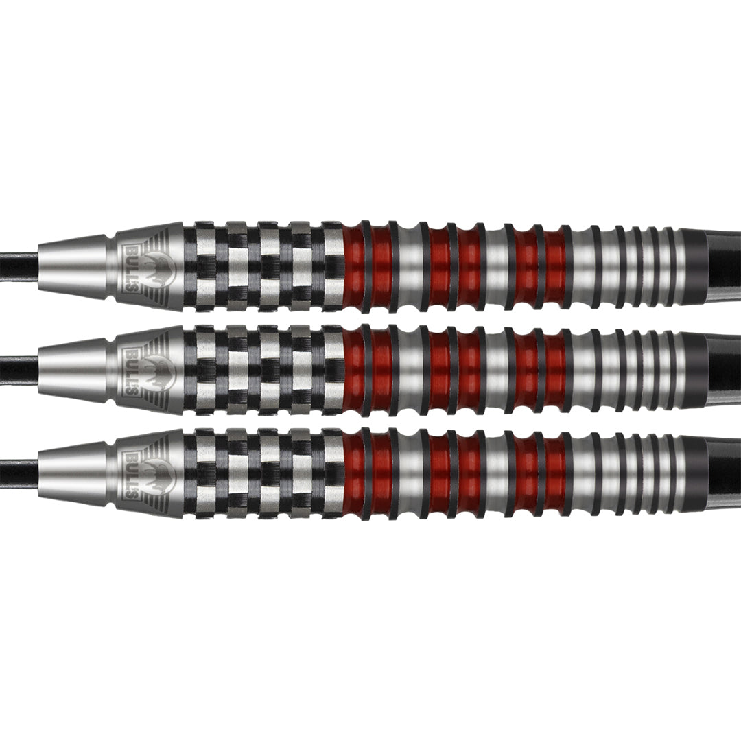 Bull's NL Smoke Red A 90% Tungsten Steel Tip Darts