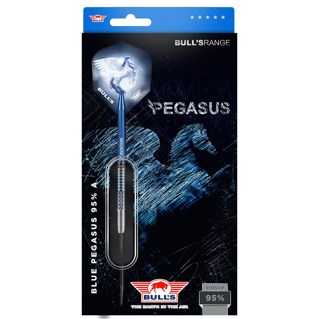 Bull's NL Blue Pegasus A 95% Tungsten Steel Tip Darts