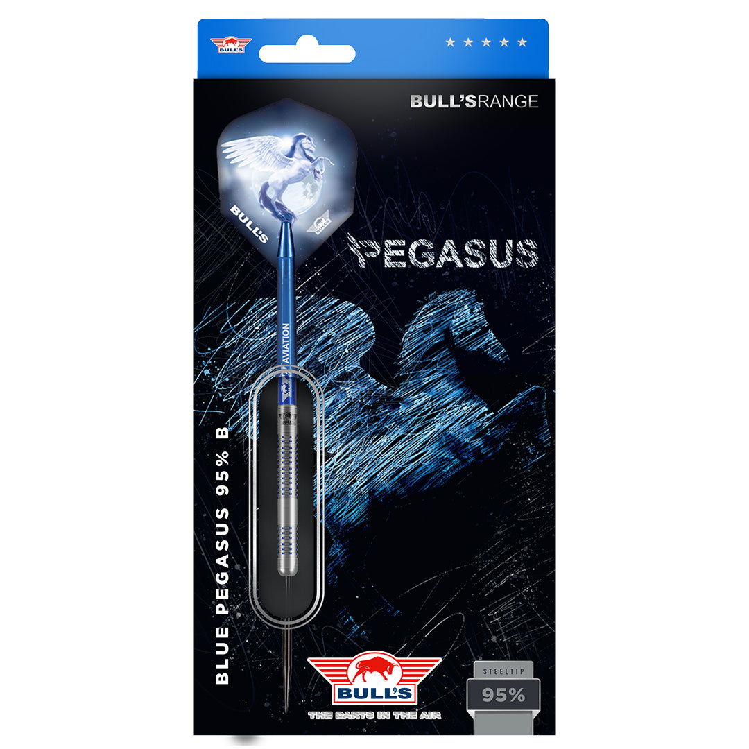 Bull's NL Blue Pegasus B 95% Tungsten Steel Tip Darts