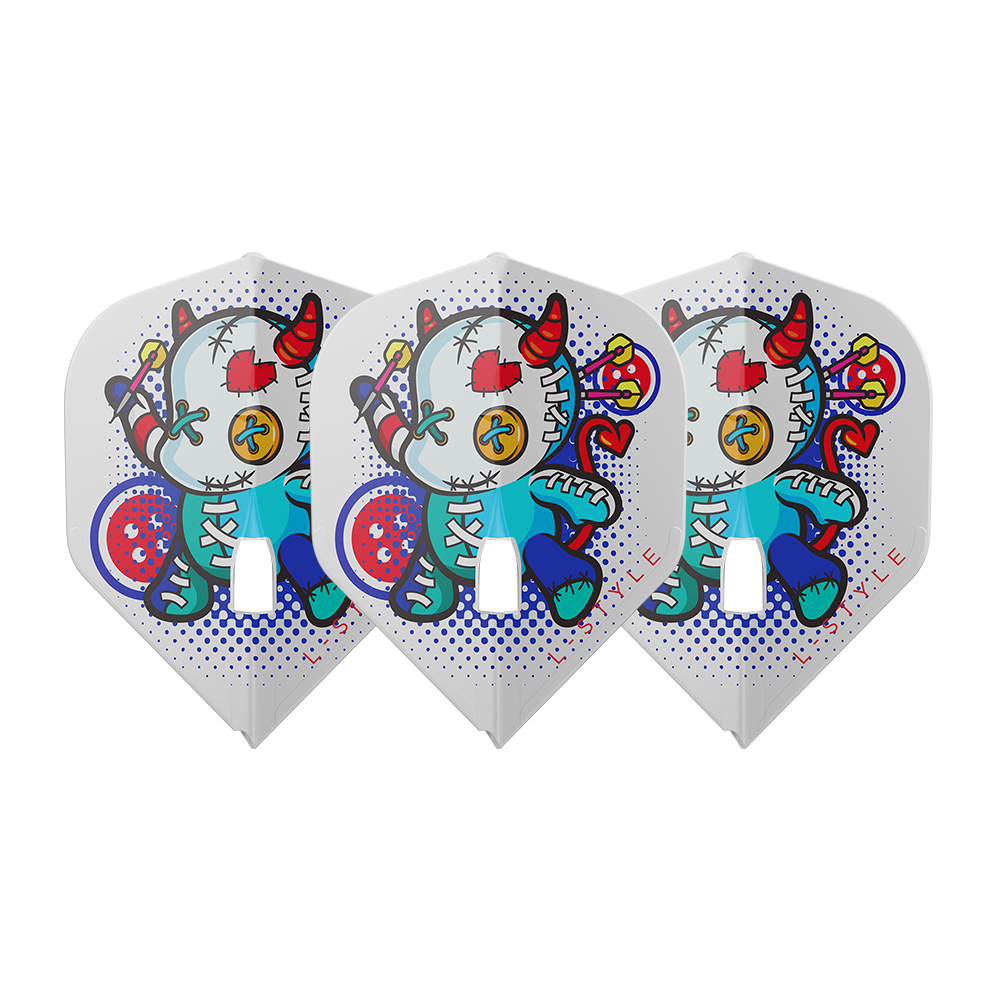 L-Style L1 PRO (No2) Carole Frison Standard Flights - White