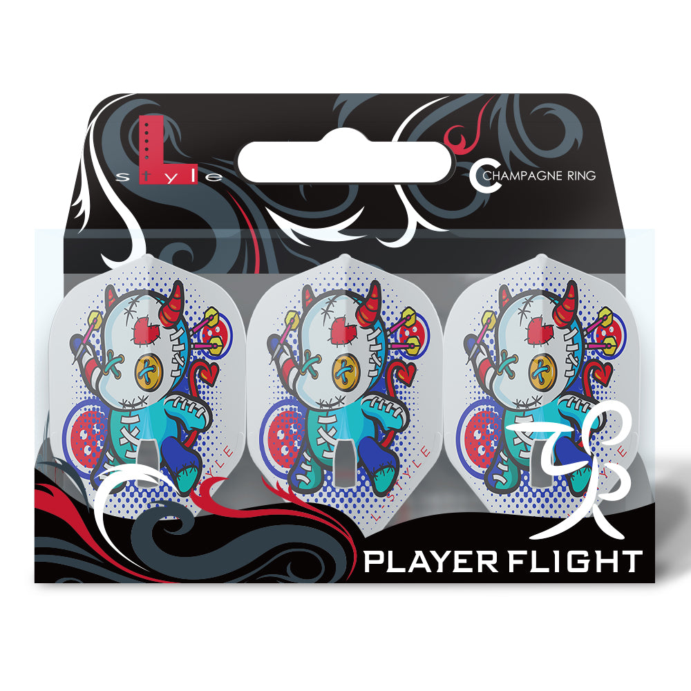 L-Style L1 PRO (No2) Carole Frison Standard Flights - White