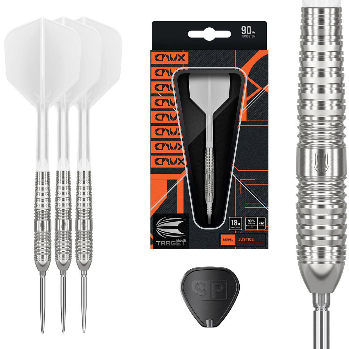 Target Japan Crux JPN Justice 90% Tungsten Steel Tip Darts
