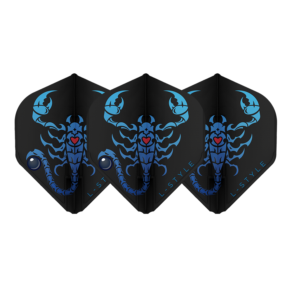 L-Style L1EZ (No2) Deta Hedman V2 Standard Flights - Black