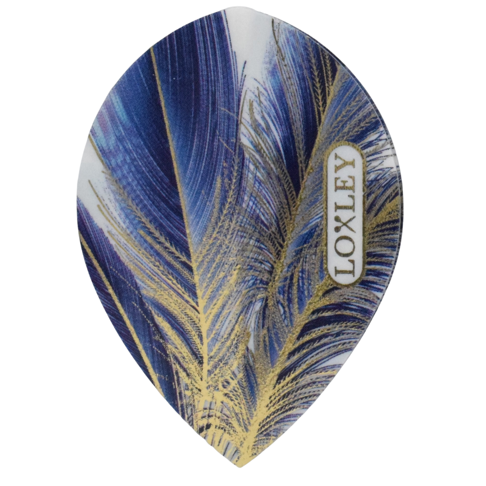 Loxley Gold Feather Flights - Pear