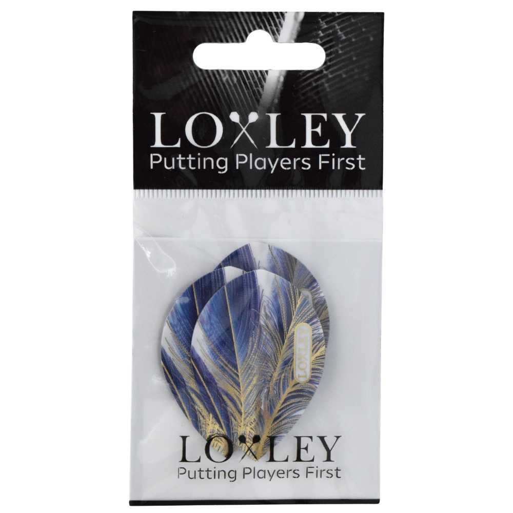 Loxley Gold Feather Flights - Pear