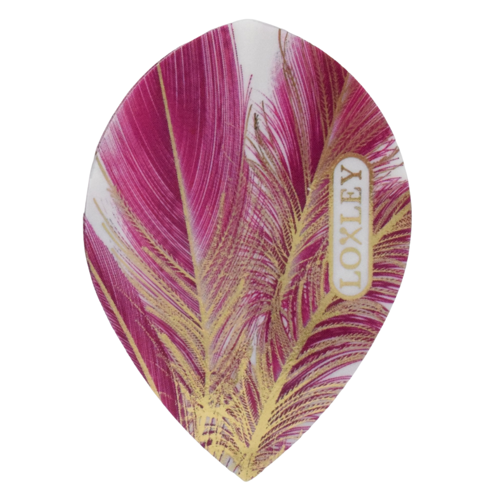 Loxley Gold Feather Flights - Pear