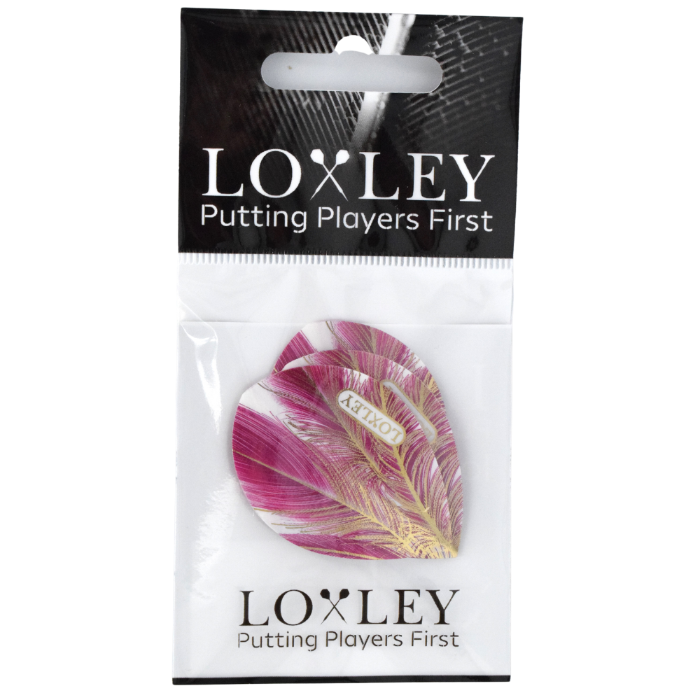 Loxley Gold Feather Flights - Pear
