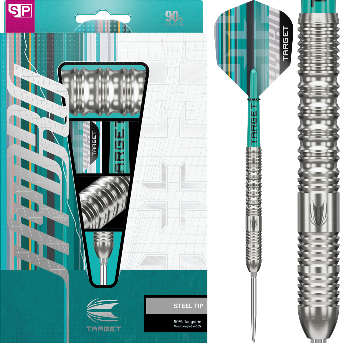 Target Darts Hydro 90% 01 SP Steel Tip Darts