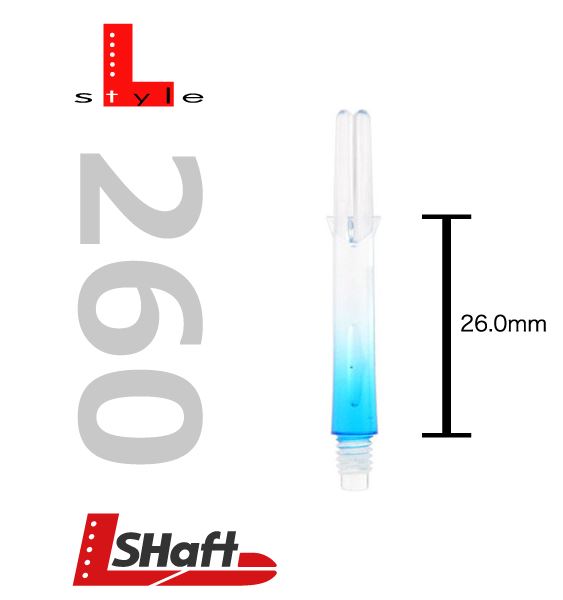 L-Style L-Shaft Two Tone - Clear Blue