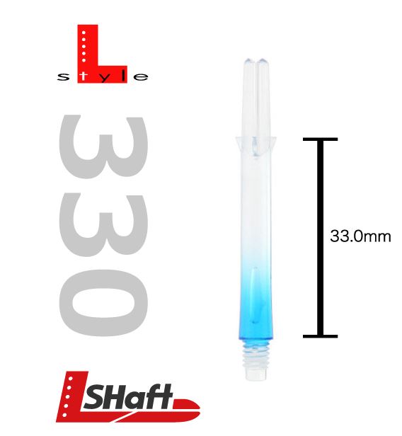 L-Style L-Shaft Two Tone - Clear Blue