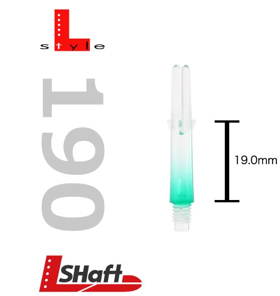L-Style L-Shaft Two Tone - Clear Green