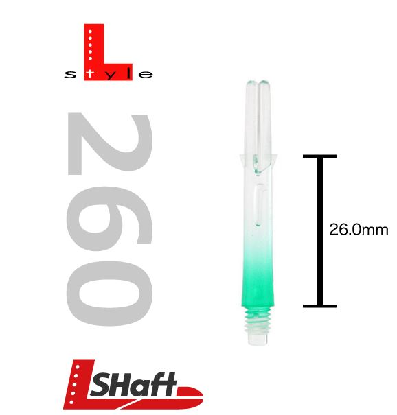 L-Style L-Shaft Two Tone - Clear Green
