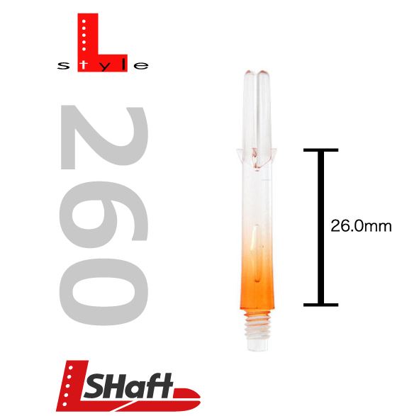 L-Style L-Shaft Two Tone - Clear Orange