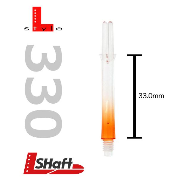 L-Style L-Shaft Two Tone - Clear Orange