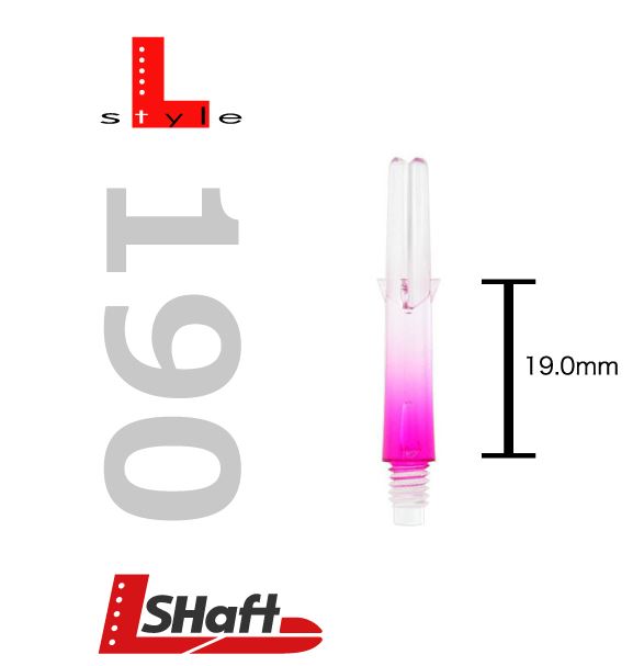 L-Style L-Shaft Two Tone - Clear Pink
