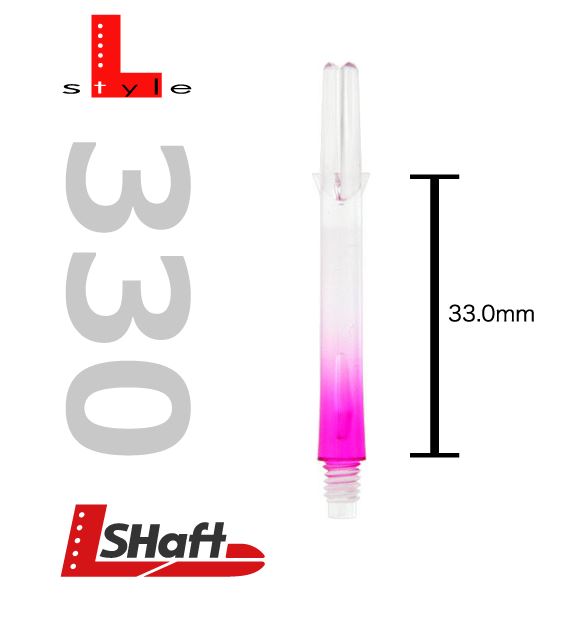 L-Style L-Shaft Two Tone - Clear Pink