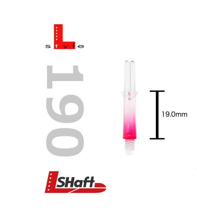L-Style L-Shaft Two Tone - Clear Red