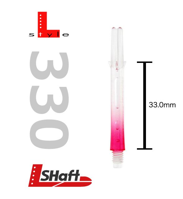 L-Style L-Shaft Two Tone - Clear Red