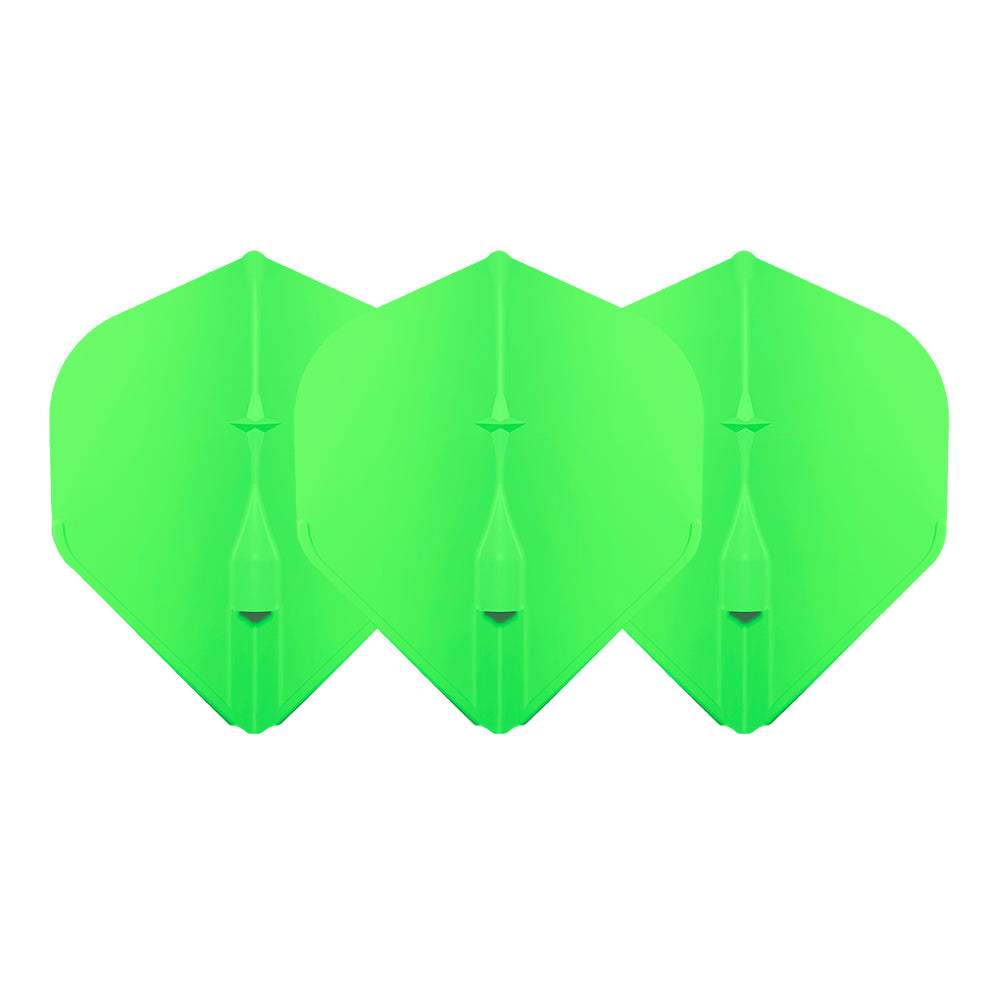 L-Style L1EZ (No2) Standard Flights - Neon Green