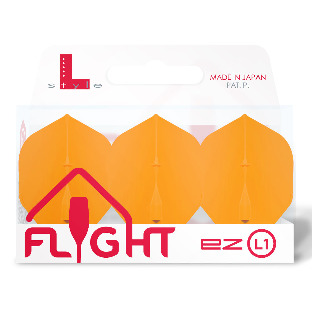 L-Style L1EZ (No2) Standard Flights - Neon Orange