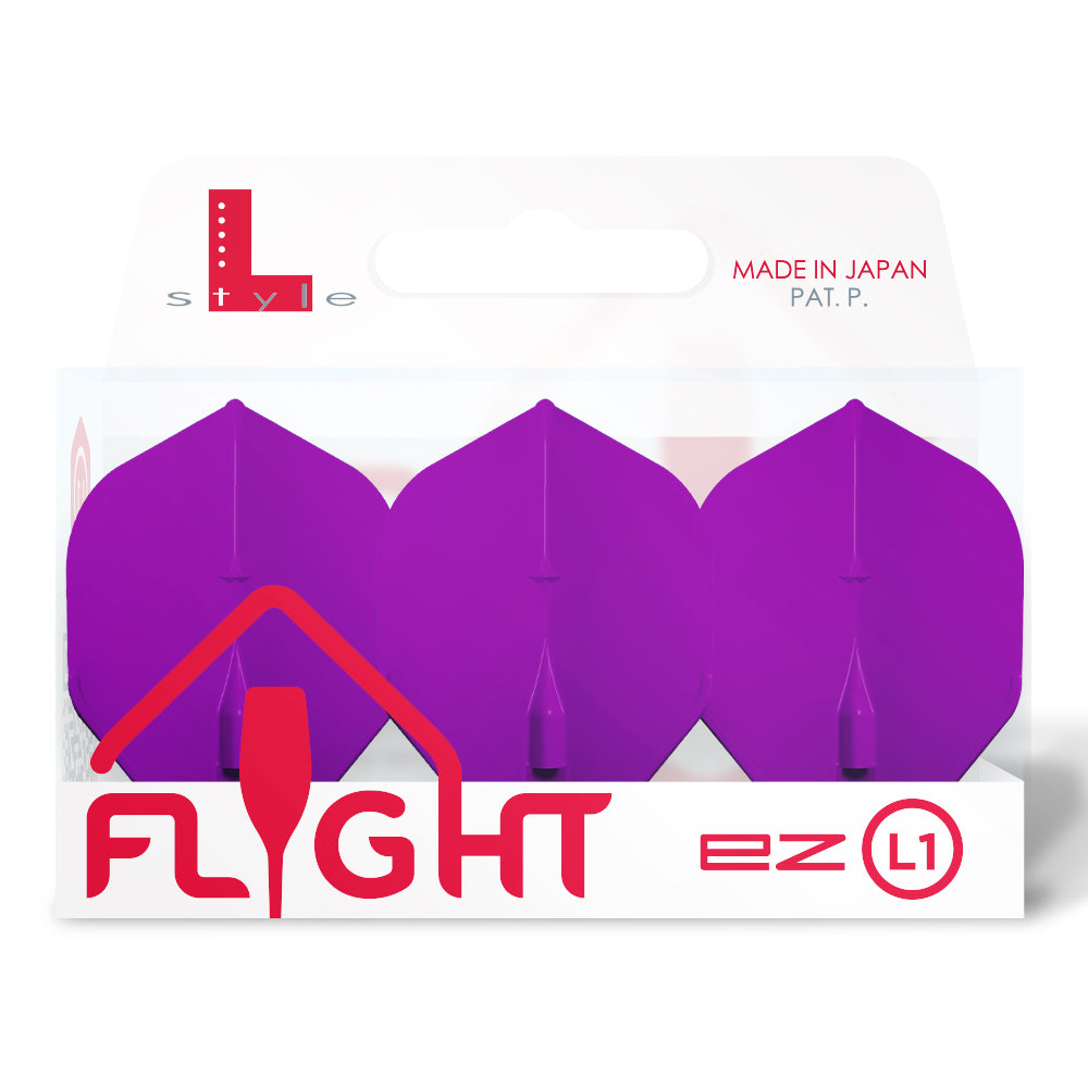 L-Style L1EZ (No2) Standard Flights - Deep Purple
