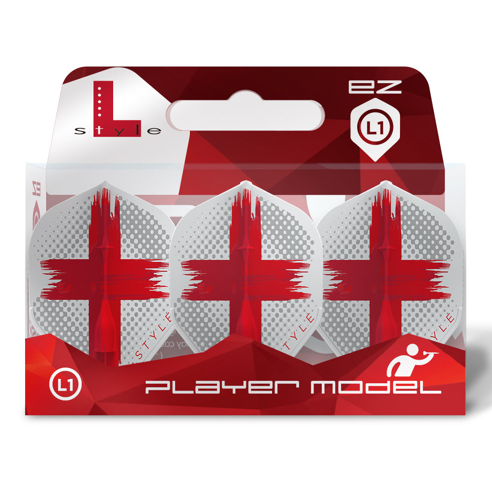 L-Style L1EZ (No2) David Evans v2 Standard Flights - White