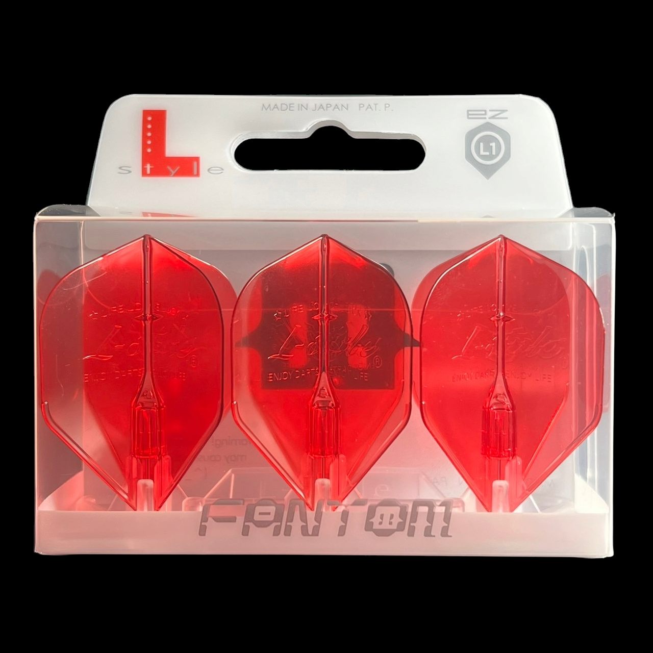 L-Style L1EZ (No2) FANTOM Standard Flights - Red