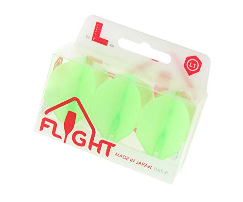 L-Style L1EZ (No2) Standard Flights - Neon Green