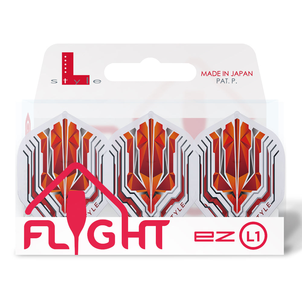 L-Style L1EZ (No2) Origin Series Standard Flights - Red