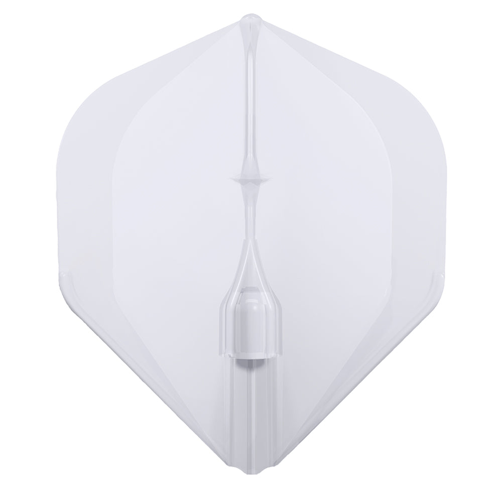 L-Style L1EZ (No2) Standard Flights - Clear White
