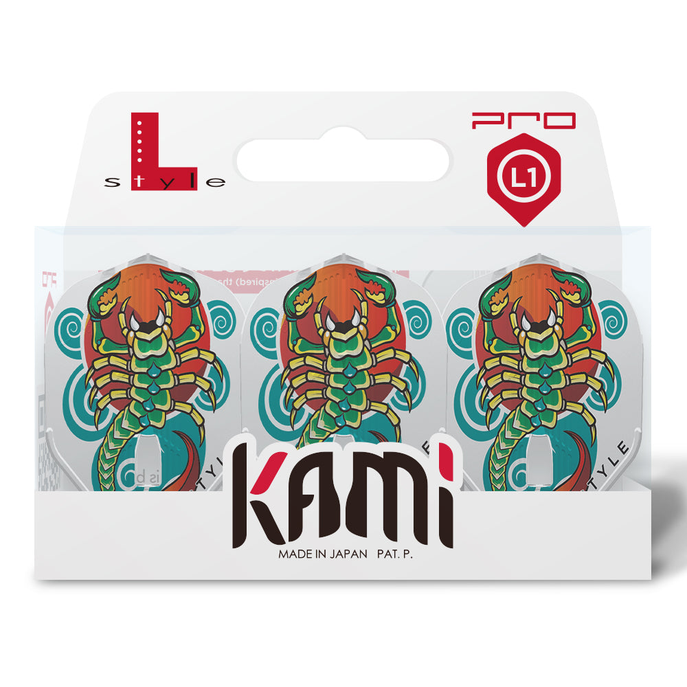 L-Style L1 PRO KAMI (No2) Deta Hedman v3 Standard Flights - White