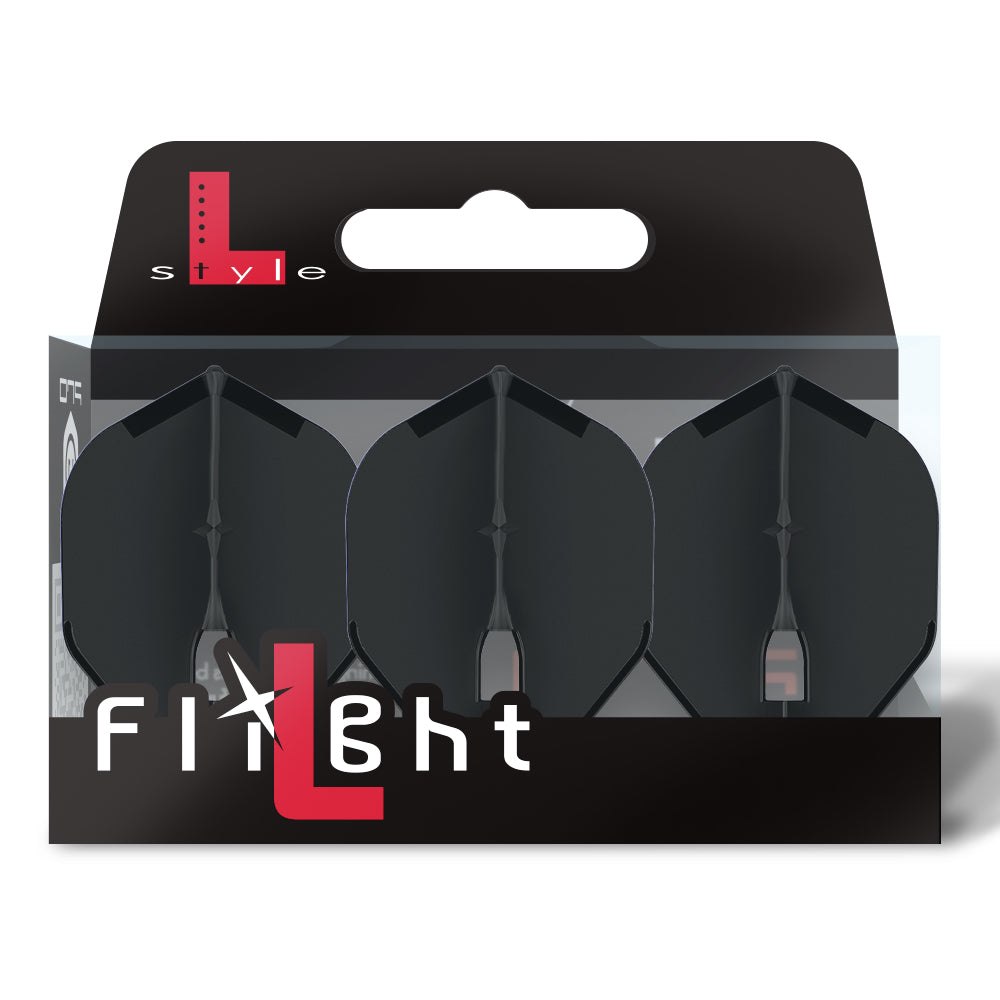 L-Style L1Pro (No2) Standard Flights - Black