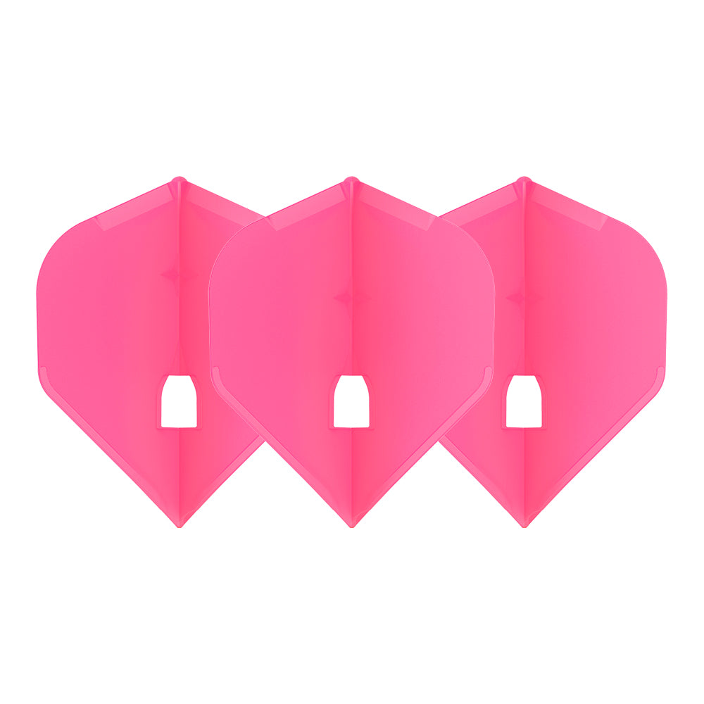 L-Style L1Pro (No2) Standard Flights - Hot Pink
