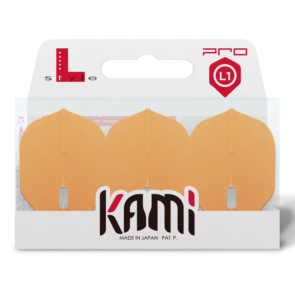 L-Style L1 PRO KAMI (No2) Standard Flights - Neon Orange