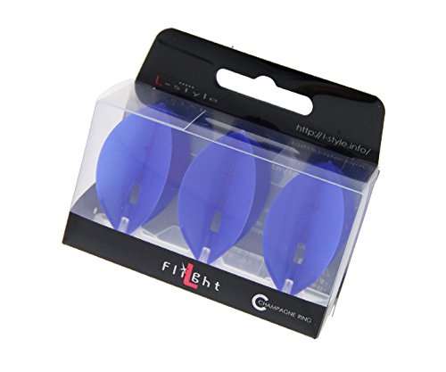 L-Style L2 Pro Teardrop/Pear Shape Flights - Blue