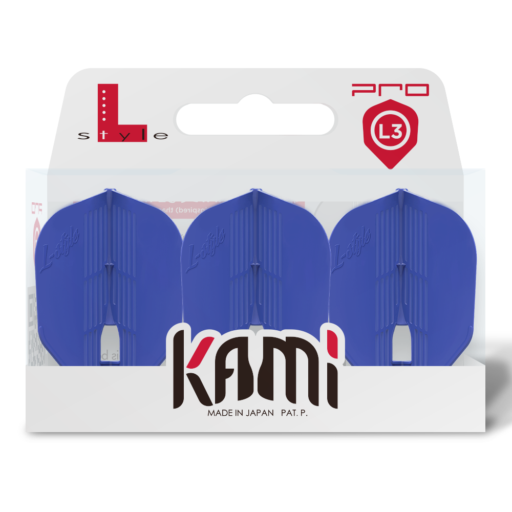 L-Style L3 PRO KAMI (No6) Small Standard Flights - Blue