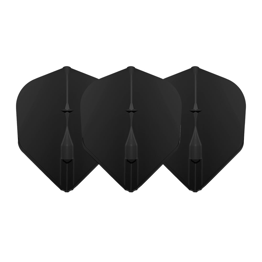 L-Style L3EZ (No6) Small Standard Flights - Black