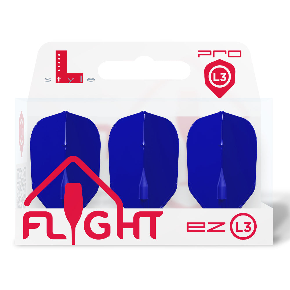 L-Style L3EZ (No6) Small Standard Flights - Blue