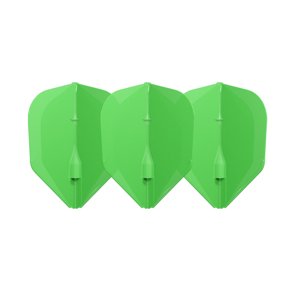 L-Style L3EZ (No6) Small Standard Flights - Neon Green