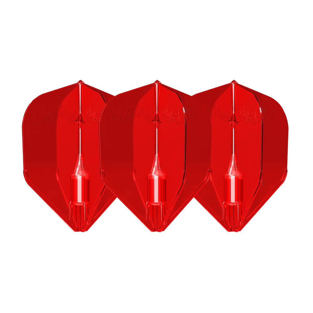 L-Style L3EZ (No6) FANTOM Small Standard Flights - Red