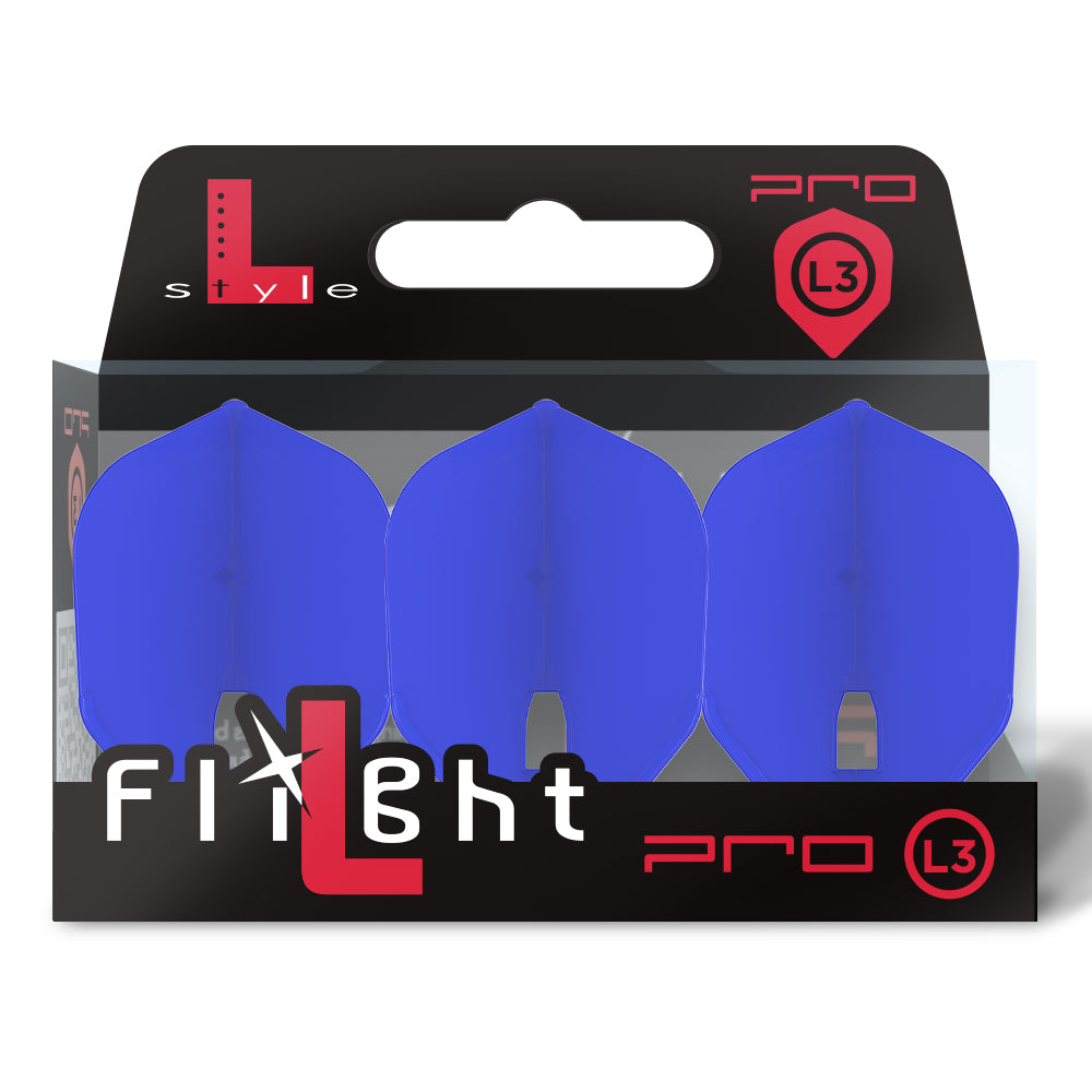L-Style L3Pro (No6) Small Standard Flights - Blue