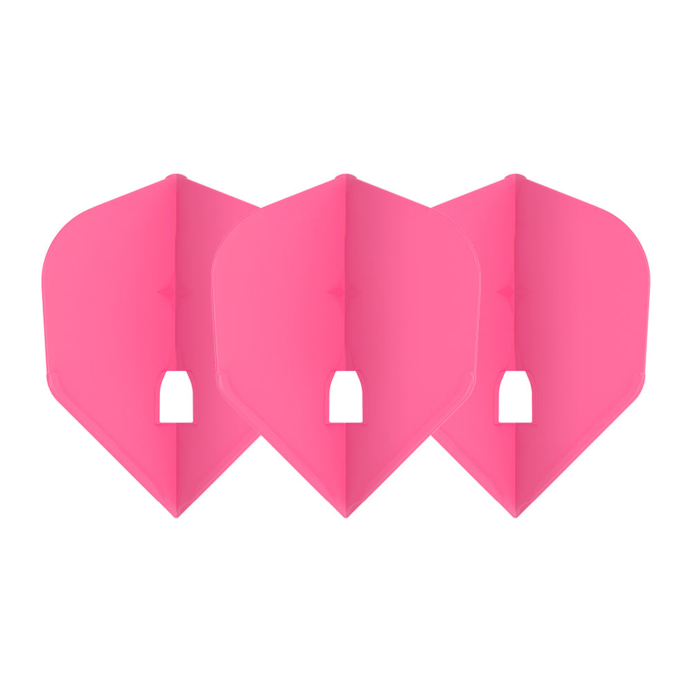 L-Style L3Pro (No6) Small Standard Flights - Hot Pink