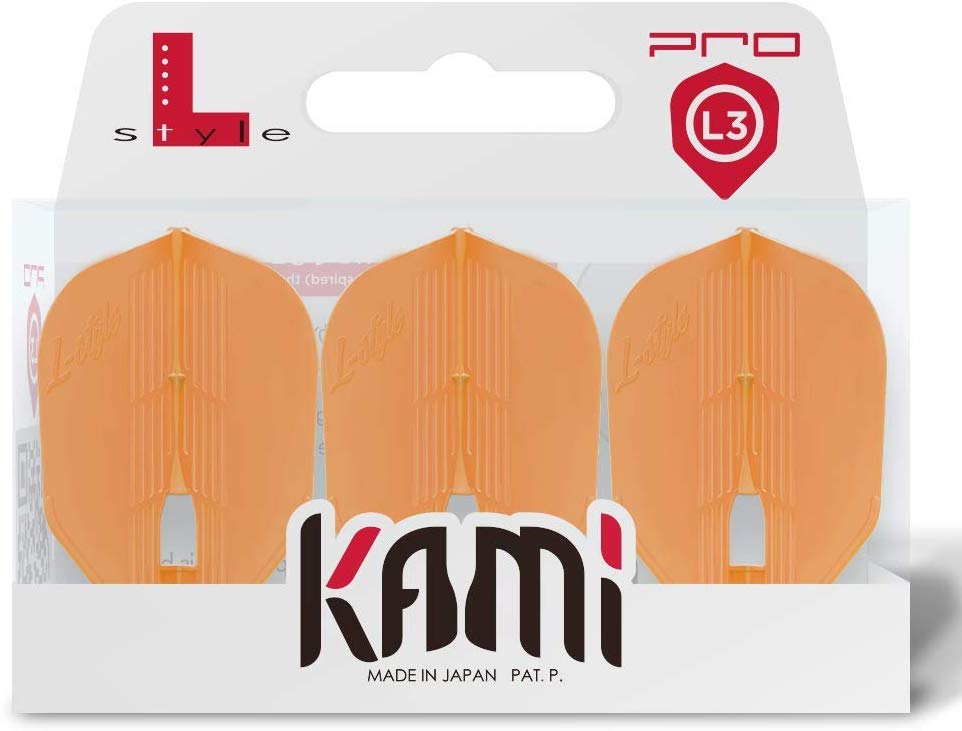 L-Style L3 PRO KAMI (No6) Small Standard Flights - Orange