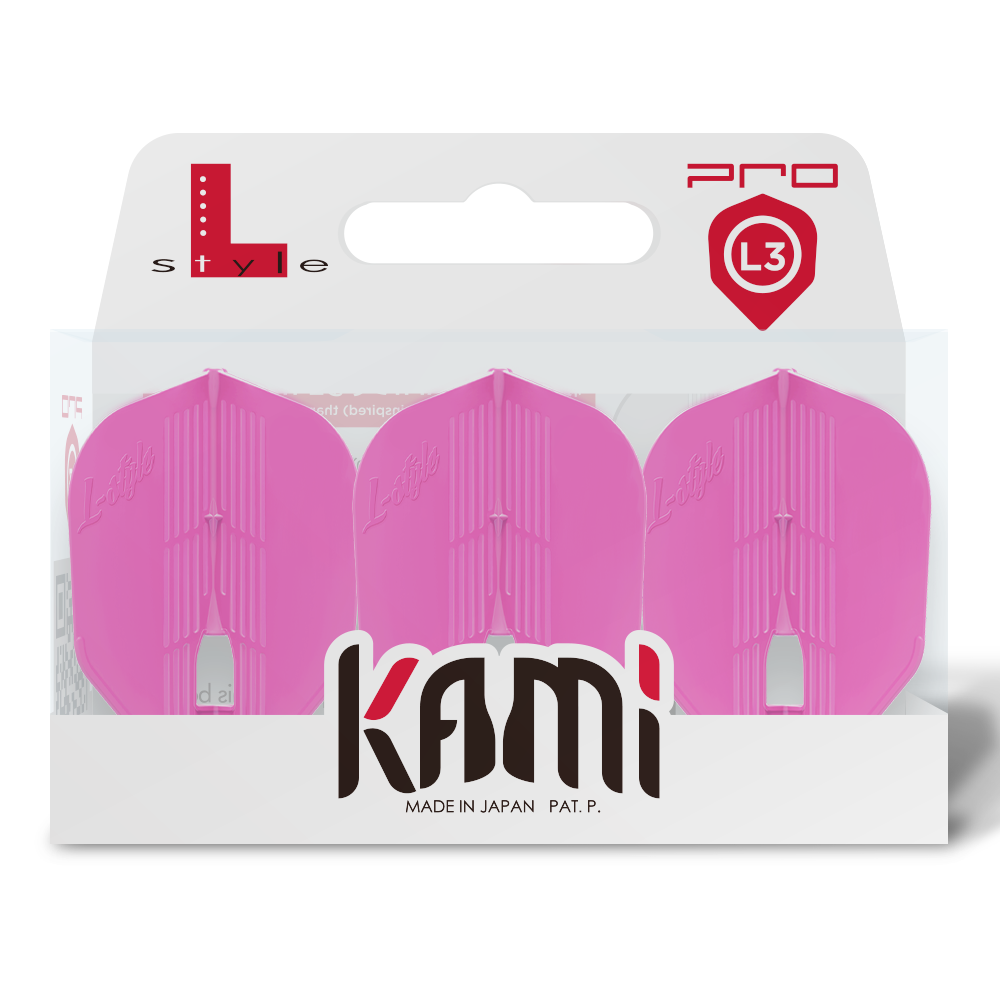 L-Style L3 PRO KAMI (No6) Small Standard Flights - Pink