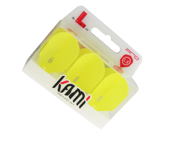 L-Style L3 PRO KAMI (No6) Small Standard Flights - Yellow